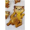 Image 2 : (4) Chalkware Cat Decorations