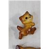 Image 4 : (4) Chalkware Cat Decorations
