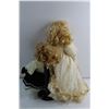 Image 5 : (2) Porcelain Dolls with a Stand