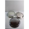 Image 4 : (3) Silver Serving Plates 12''