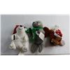 Image 1 : (3) Assorted Plush Toys