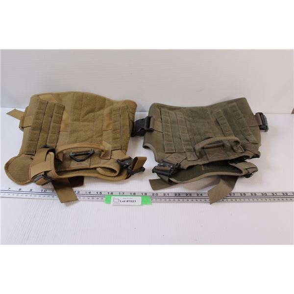 (2) Icefang Dog Harnesses - Size Large Approx