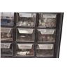 Image 3 : Shop Hardware Organizer w/Contents - 12.5" x 13" x 6"
