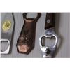 Image 2 : (11) Bottle Openers - Assorted: Glaslyn, Neterhill, Canada Dry, Montreal, Misc