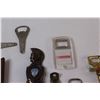 Image 4 : (11) Bottle Openers - Assorted: Glaslyn, Neterhill, Canada Dry, Montreal, Misc