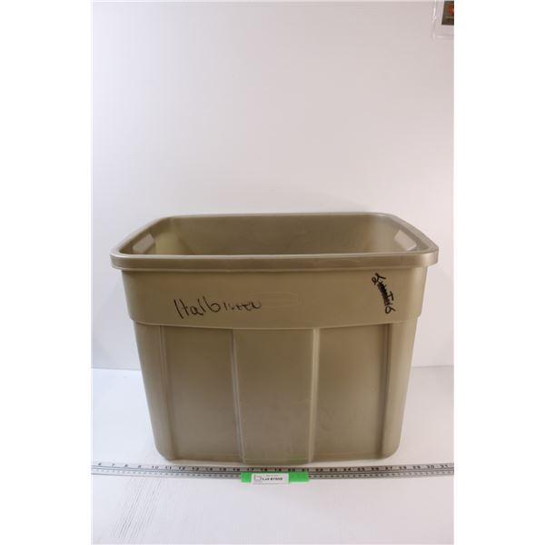 Rubbermaid 18 Gallon Storage Container (NO Lid)