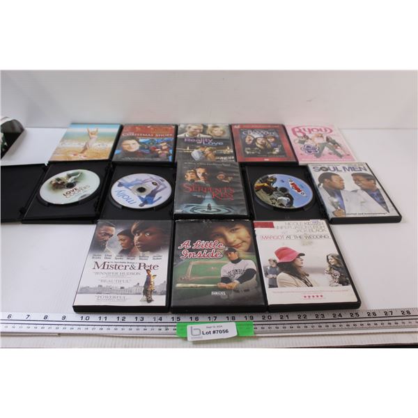 (13) DVDS: Soul Men, Returning Lily, Love the Coopers, Molly, The Serpent's Kiss, Wings, Misc.