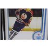 Image 3 : Wayne Gretzky Rookie Card (Enlargement, PRINT) in Frame - 11.5" x 9.5"
