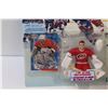 Image 2 : (2) Starting Line Up Figurine & Hockey Card Sets: Arturs Irbe & Tom Barrasso
