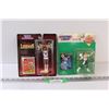 Image 1 : (2) Starting Line Up Figurine & Basketball/Football Card Sets: Kareem Abdul-Jabbar & Stan Humphries