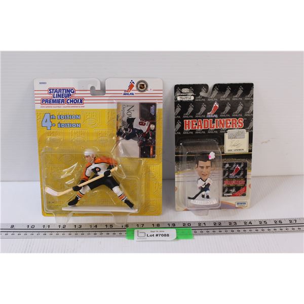 Starting Line Up Figurine & Hockey Card Sets and Headliners Bobble: Eric Lindros