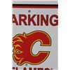 Image 3 : (2) Calgary Flames Parking Signs - 16.5" x 11.5"