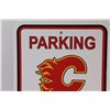 Image 2 : (2) Calgary Flames Parking Signs - 16.5" x 11.5"