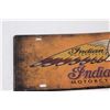 Image 2 : Indian Motorcycle License Plate - New