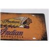 Image 3 : Indian Motorcycle License Plate - New