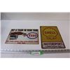 Image 1 : (2) Metal Signs: Esso & Shell