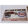 Image 2 : (2) Metal Signs: Esso & Shell