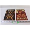 Image 1 : (2) Metal Signs: Metallica & Rolling Stones