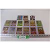 Image 1 : (15) Pokemon Trading Cards - as is & (1) Pocket Monster Card - Not Authenticated