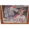 Image 3 : Patrick Roy Hockey Poster (1992) in Frame - 15.5" x 12"