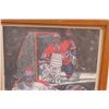 Image 4 : Patrick Roy Hockey Poster (1992) in Frame - 15.5" x 12"