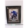 Image 1 : Johnny Bower Hockey Picture in Frame - 13" x 16"