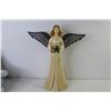 Image 6 : Lenardo's Collection Porcelain Doll - Resin Angel w/Metal Wings - Baby Pillow