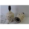 Image 3 : (2) Ceramic Lamps