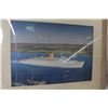 Image 2 : Empress Of Britain Canadian Pacific Art By Chesley BonesTell Framed - 25 1/2" x 22"