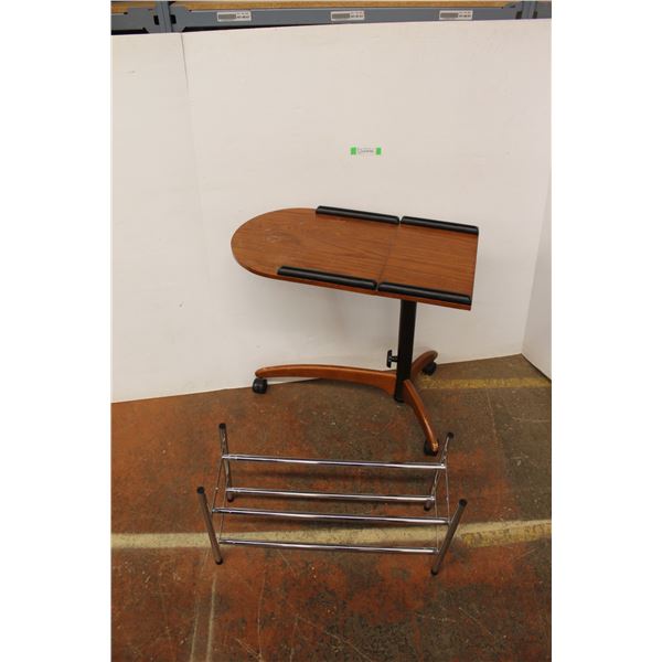 * Rolling Desk, Shoe Rack