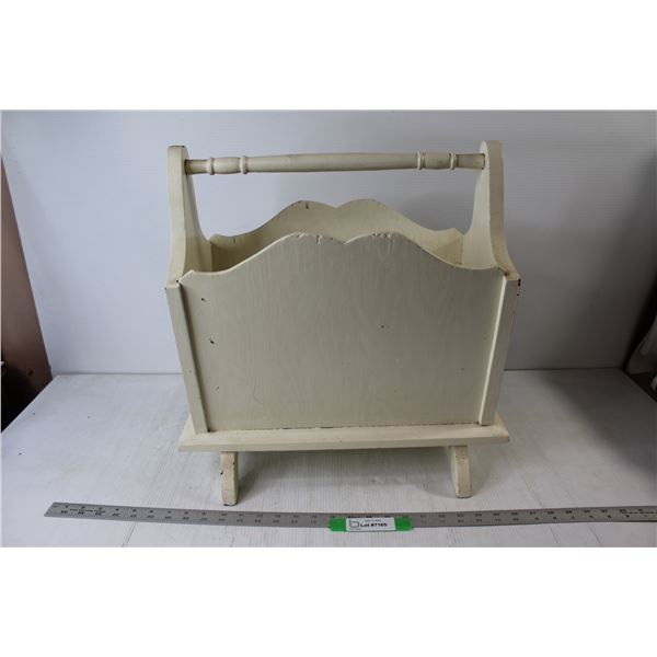 Magazine Rack - 17" x 6 1/4" x 19"