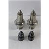 Image 4 : (2) Salt And Pepper Shakers, (2) Give Us This Day Our Daily Bread Trays
