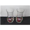 Image 2 : (4) Wine Glasses, (2) Red Lobster Vases, (10) Liqueur Glasses, (2) Brandy Glasses