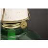 Image 3 : (2) Coloured Glass Kerosene Lamps - Green is Risdon