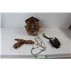 Image 1 : Cuckoo Clock - Untested, Wooden Bird Decoration