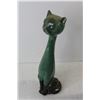 Image 2 : (2) Blue Mountain Style Ceramic Cat Statues