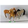 Image 1 : (3) Toy/Model Horses