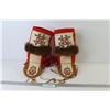 Beaded Moccasins (unknown size- nice shape)
