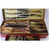 Image 3 : Vintage Sheffield - 15 Piece Stainless Cutlery Set in Cardboard Case