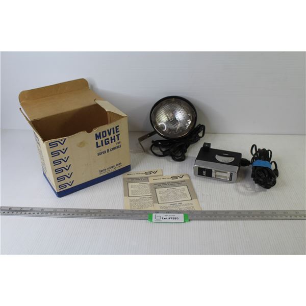 Vintage Movie Light for Super 8 Cameras