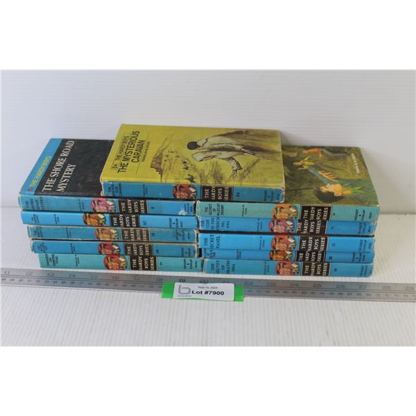 (11) Vintage Hardy Boy Books