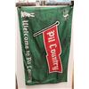 Image 2 : (2) Roughriders Football Pilsner Flags - 35" x 58"