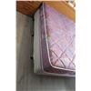 Image 3 : *Queen Size Mattress Boxspring and Frame on Casters - 58"W x 78"L x 24"H on Frame - As Is, Headboard