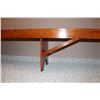 Image 4 : *Wooden Bench - 8'L x 13 1/2"W x 17"H
