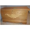 Image 2 : *Wooden Hope Chest - Lock Mechanism Incomplete, 40 1/2" x 18 1/2" x 23"H