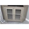 Image 2 : *Corner Entertainment Stand - TV Not Included, 42"W x 15 1/2"L x 30 1/2"H