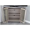 Image 3 : *Corner Entertainment Stand - TV Not Included, 42"W x 15 1/2"L x 30 1/2"H