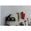 Image 3 : 12'' Carpenters Square, Screwdriver Bits and Assorted Tools
