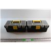 Image 1 : (2) Plastic Tool Boxes