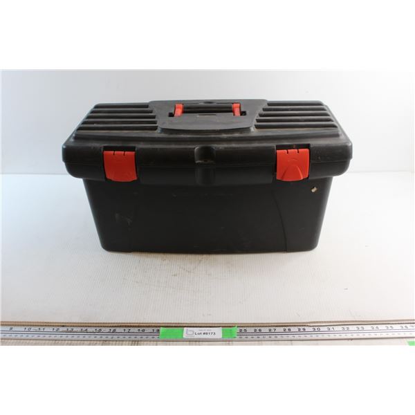 Plastic Tool Box 22'' x 11''
